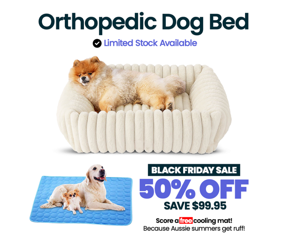 Snuggle&PawsCo - Orthopaedic Dog Bed 50% OFF Freebie Cooling Mat