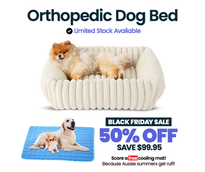 Snuggle&PawsCo - Orthopaedic Dog Bed 50% OFF Freebie Cooling Mat